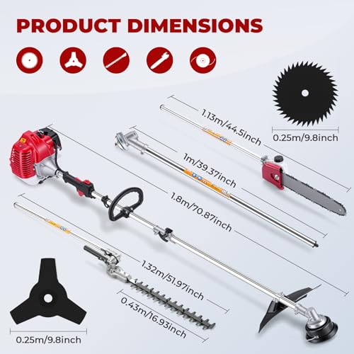 58CC 6-in-1 Multi-Function Gas Tool