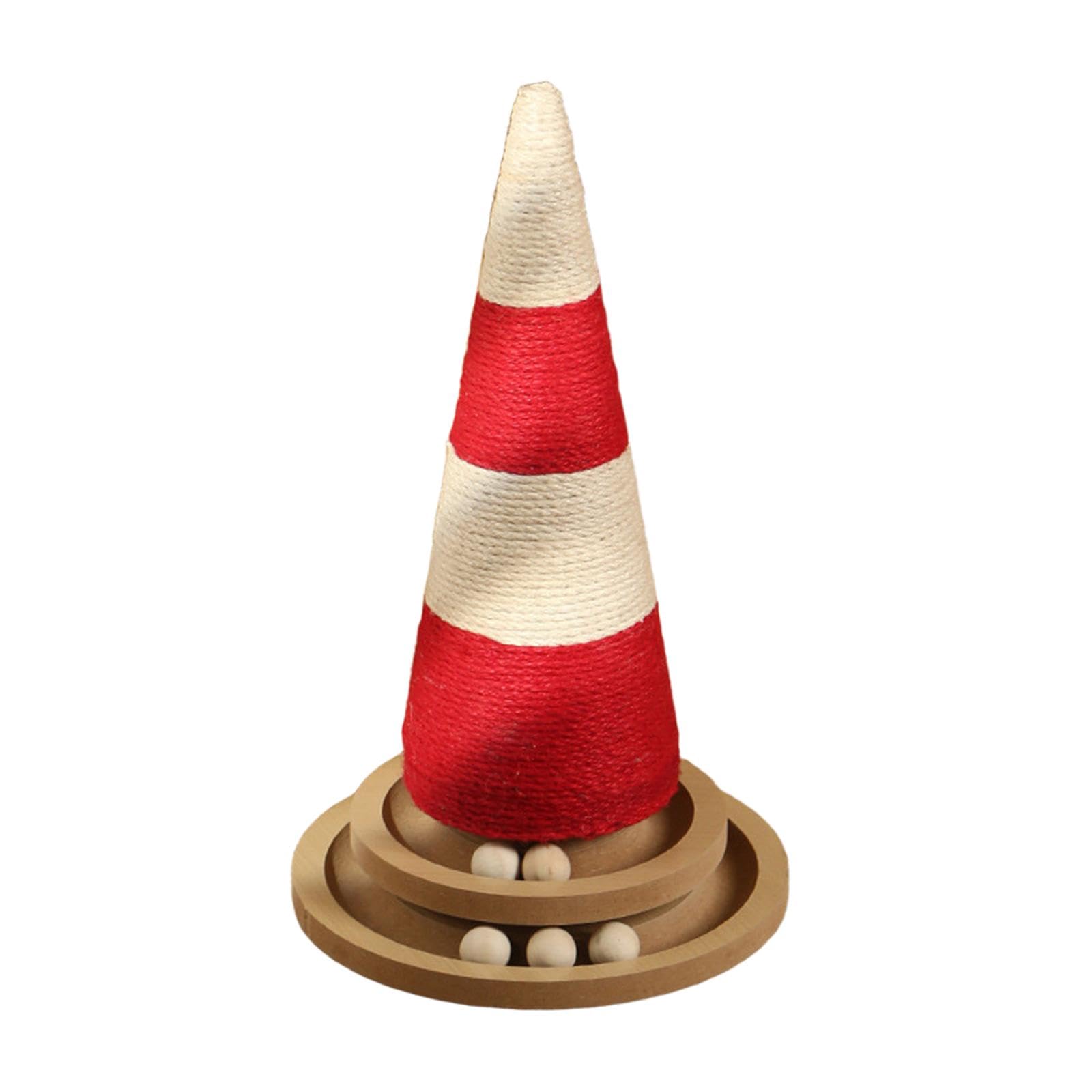 Arranhador para gatos, pilar de arranhar, decoração estável para casa com bola, garra de
