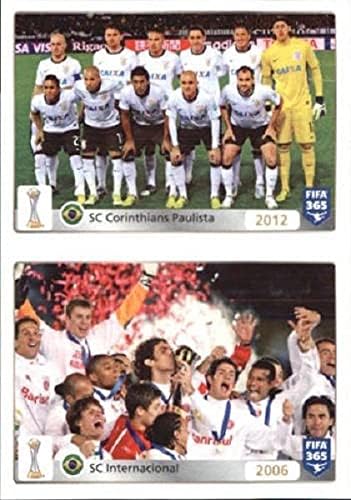 2015 FIFA 365 Sticker 17 2012 Corinthians Paulista 18 2006: SC Internacional
