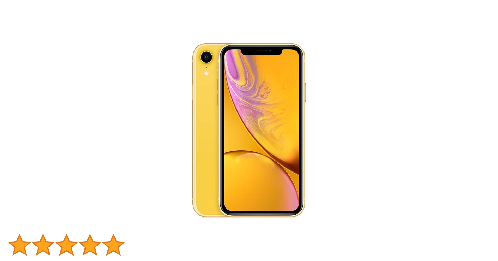 Apple iPhone XR 256GB Yellow (Renewed) : Amazon.co.uk