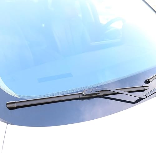 Miniatura 2 de Escobillas para limpiaparabrisas ASLAM tipo G aspas para todo el año, reemplazable y recargable, doble vida útil (juego de 2)