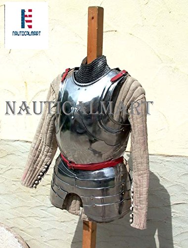 Medieval LARP Fantasy Costume Steel Armour Cuirass Breastplate