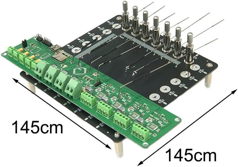 Adjustable Probe Tool Stainless Steel Needle Circuit Board Test Kit 0.8mm Fine Tip Multi-Function Programmer Access Pads Data Repair and Debug for Electronics