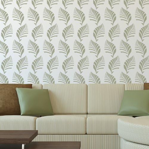 Leaves Wall Stencils Reusable Foliage Stencils for DIY Decor Better Than Decals