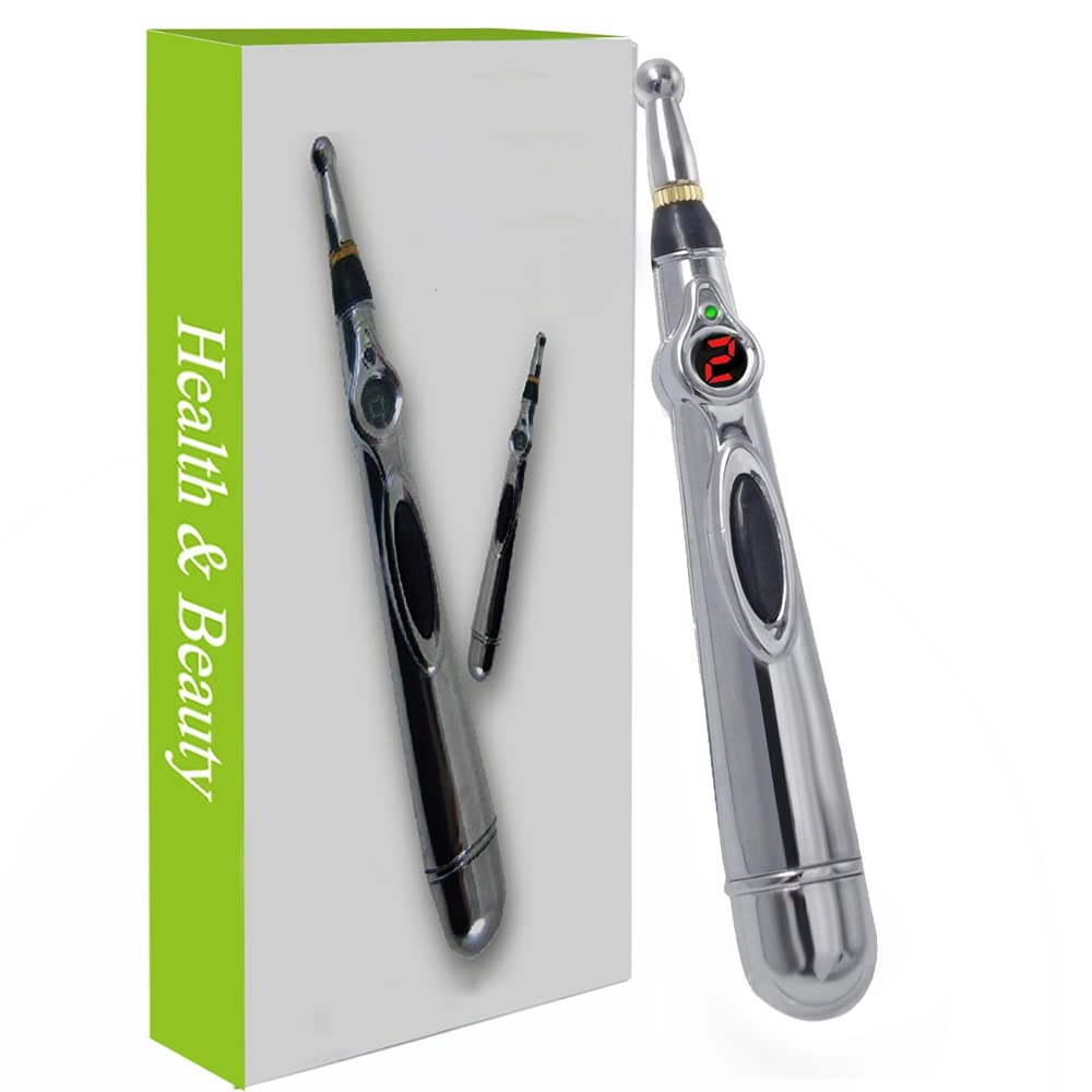 TEEROVA Electric Acupuncture Magnet Therapy Heal Massage Meridian Energy Pen Relief Pain Tools