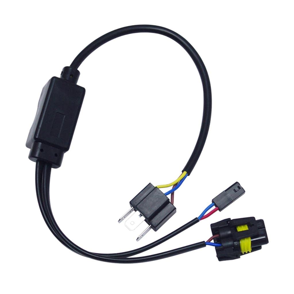 Durable Light Bulb Lamp H4 9003 HB2 Wiring Controllers Relay Harness Xenon HID-image-36