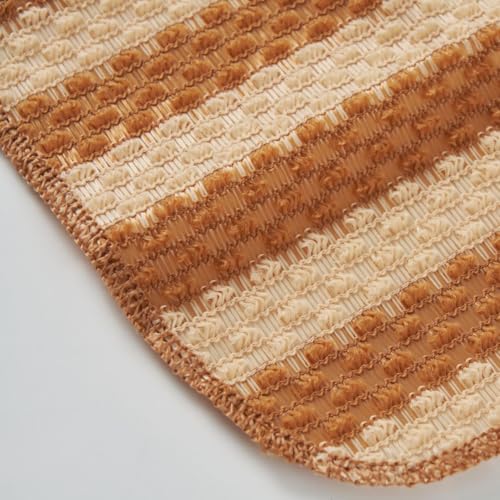 Image of Biodegradable Air-Dry Mesh 100% PLA Natural Kitchen Sponge No Oder Plastic Free Zero Wast (Natural Kraft, 2)
