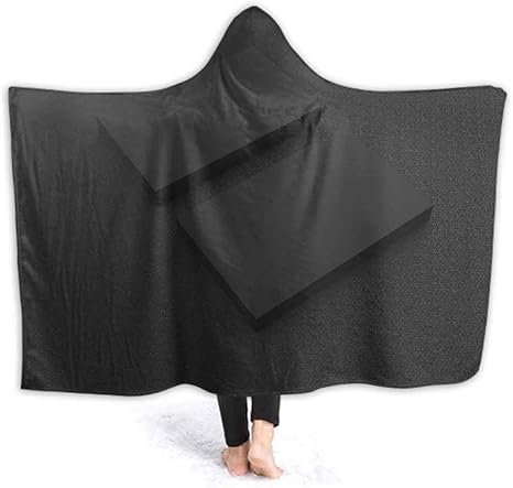 Download Amazon Com Prunushome Hooded Blanket Mockup Templaate Soft Throw Wrap Wearable Blankets Novelty Cape For Kids Adults 60w By 50h Inches Home Kitchen