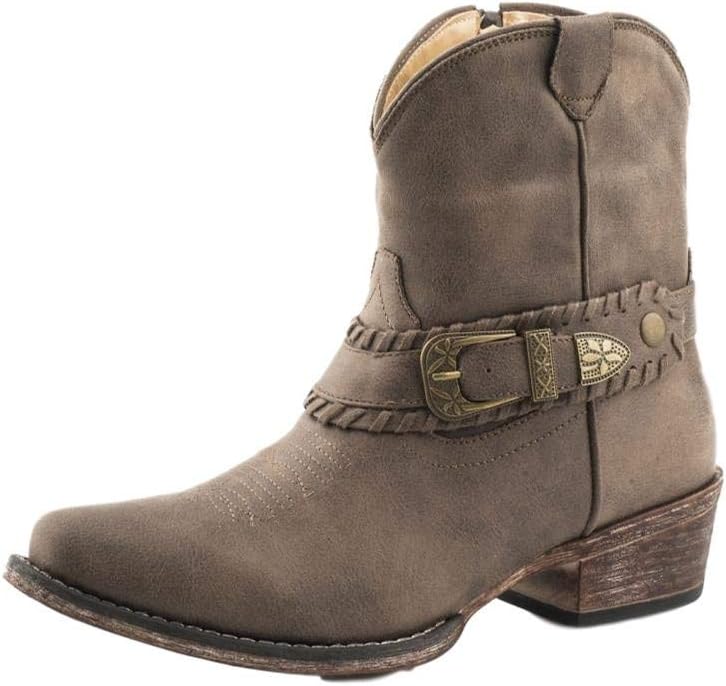 Roper Womens Nelly Boot, Brown, 8.5