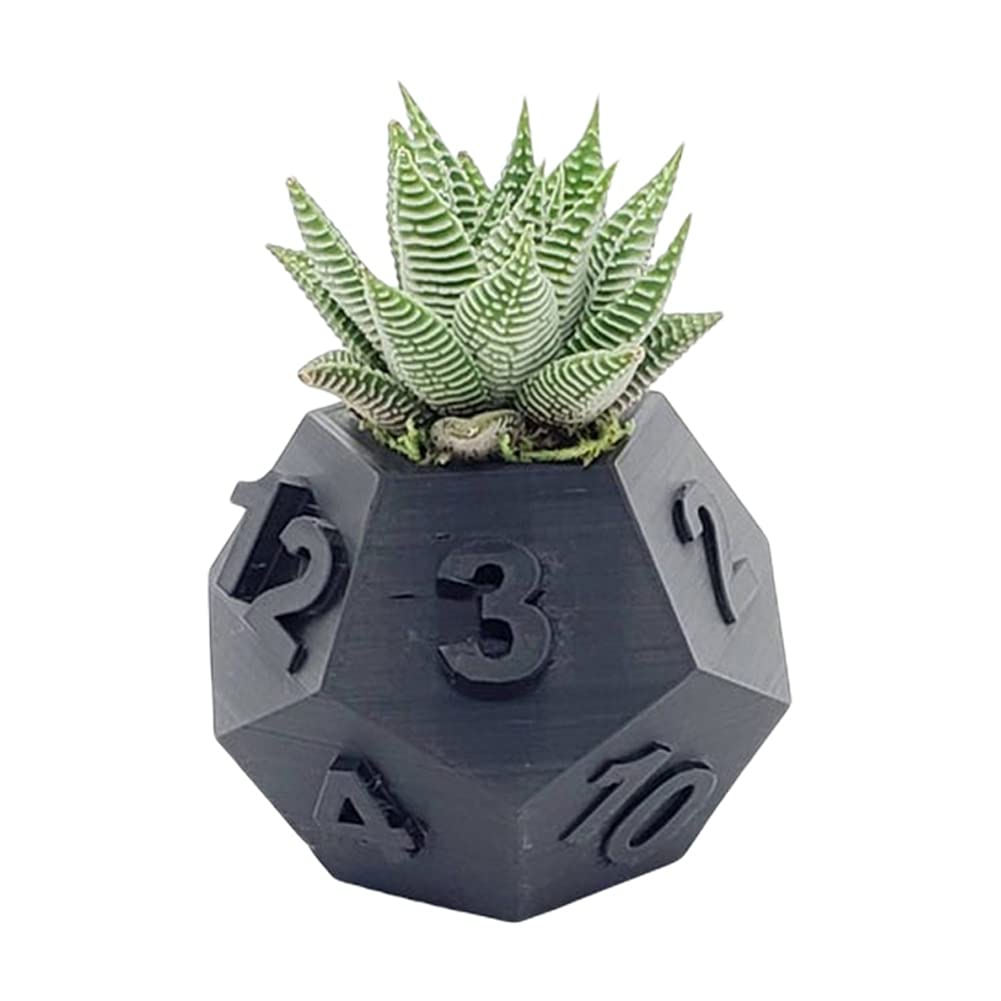 URMAGIC Succulent Pot,3D Dice Flowerpot Plant Pots Succulent Planter Container for Home Office Garden Decorati