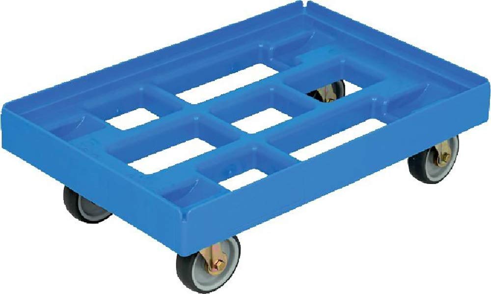 TRANSPORT Roller 610 X 410mmblau, M. 4 LR. | 4260316443625
