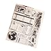 Produktbild Kimyu Globus-Muste Gummi Durchsichtiger Transparent Stempel DIY Collage Album Decor