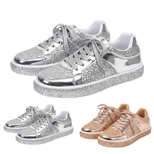 Baskets pour femme en strass parfaites pour vos sorties citadines