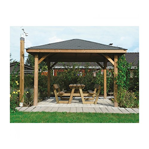 SOLID SUPERIA Kiosk Kiosque, Bois, 347x347x289 cm Cover