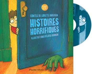 Paperback HISTOIRES HORRIFIQUES LIVRE ET CD INCLUS [French] Book