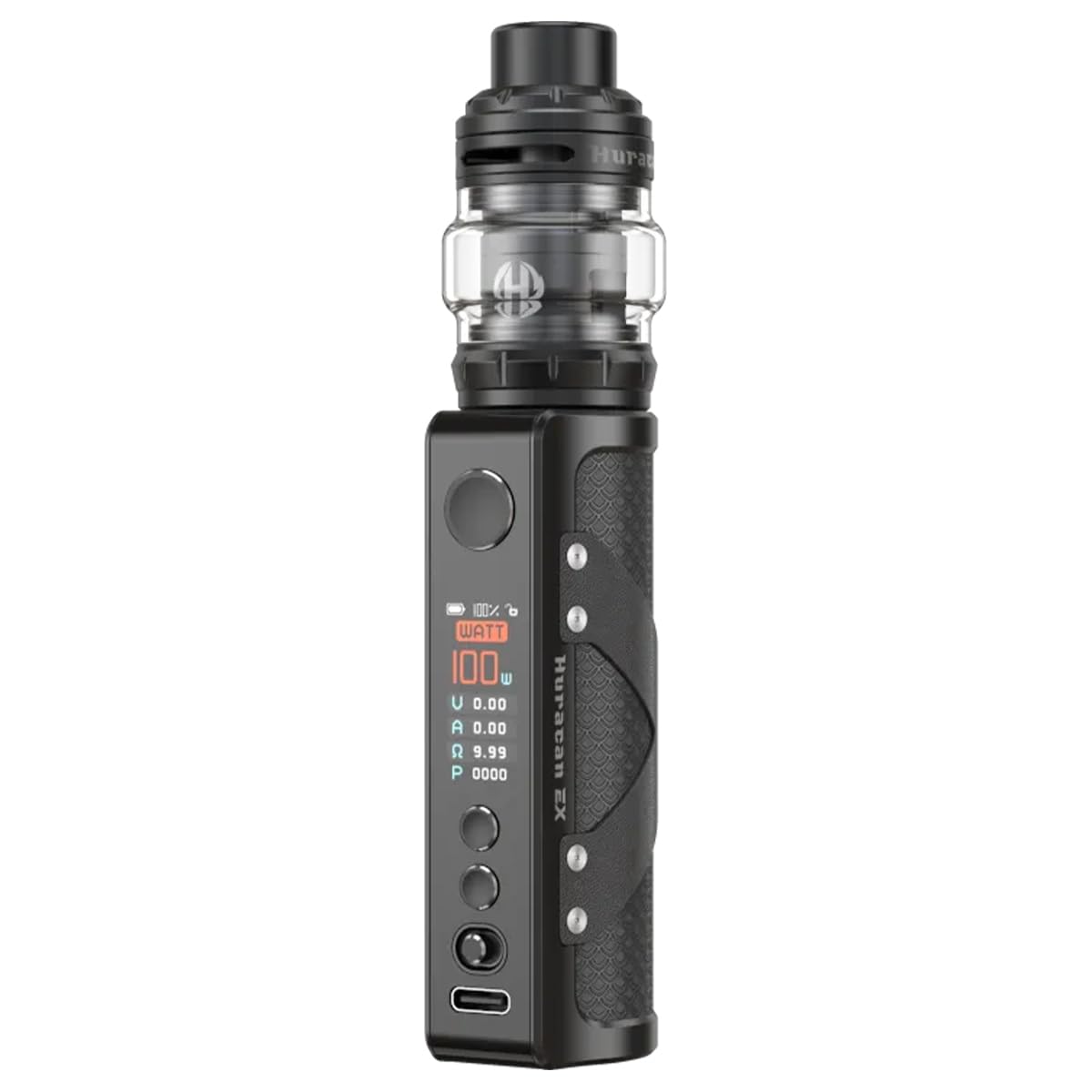 Aspire Huracan EX Kit E-Zigarette 100 Watt Nikotinfrei Farbe Schwarz