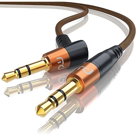 CSL - 2m Audio Klinken Kabel 3,5mm gewinkelt Cover