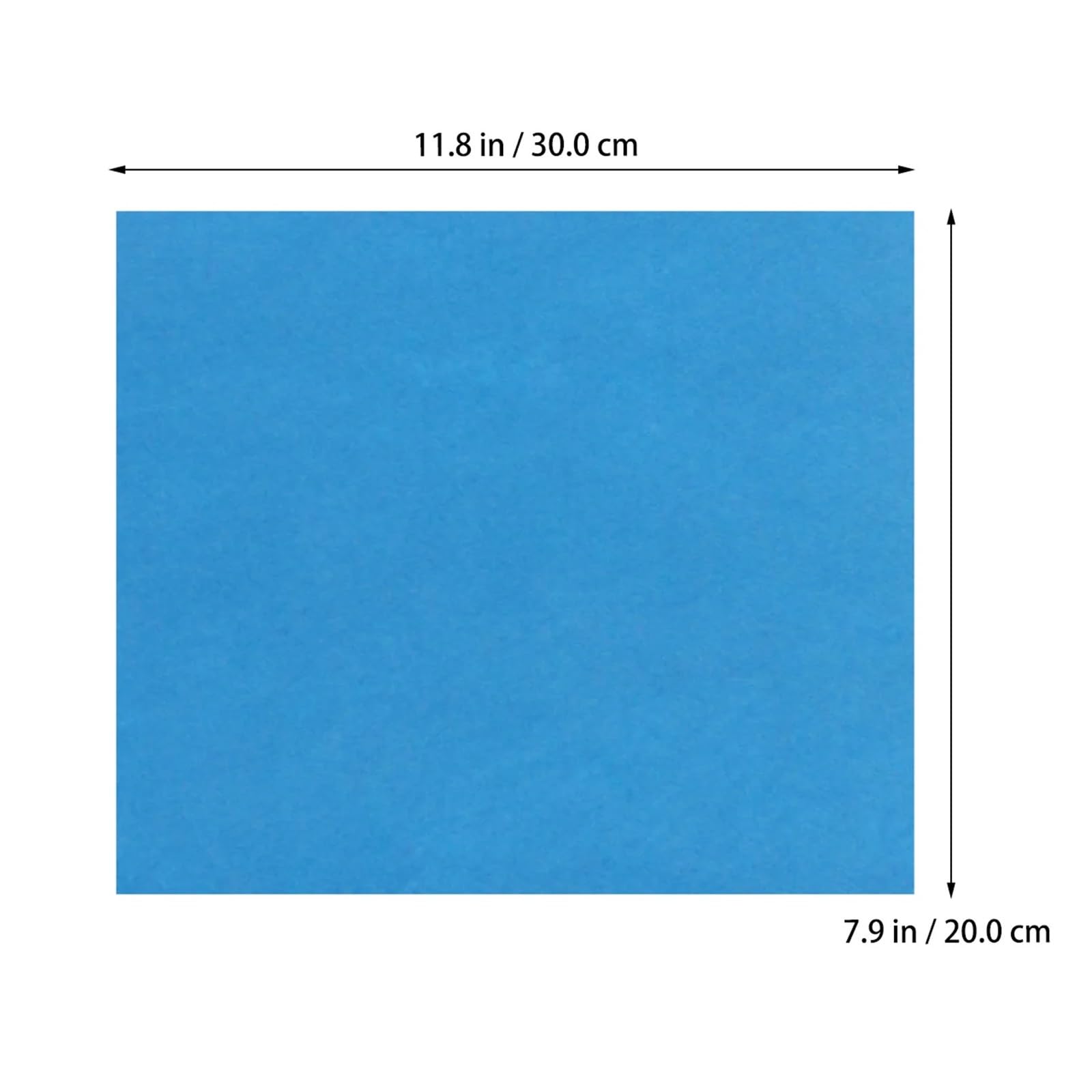 40 láminas de fieltro 30 x 20 cm for manualidades, proyectos artísticos y actividades. Multiusos coloridas Adecuado para manualidades y costura