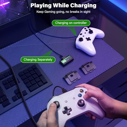 Javrunwof X03-BATTERY FOR XBOX Rechargeable Controller Battery Pack For Xbox,2X4800Mwh(2000Mah) Batteries Pack thumb #5