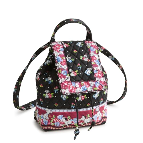 Mochila com cordão original Disney de algodão premium, 101 dálmatas, tamanho único