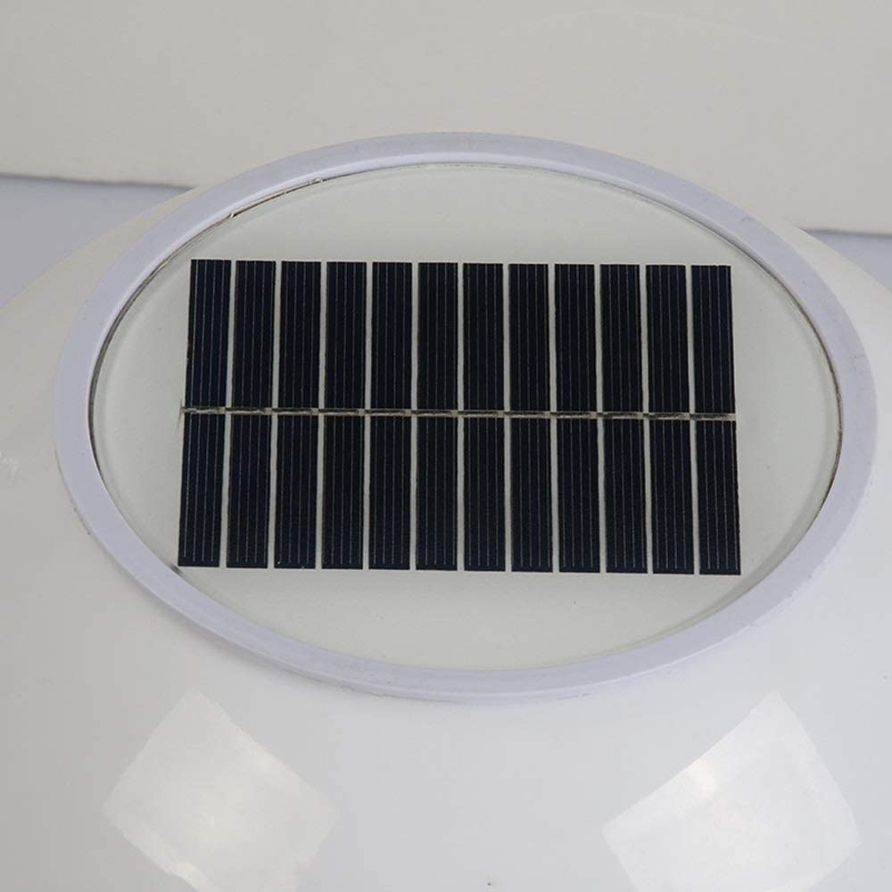 Lampe de Jardin Solaire étanche IP55, résistante à la Pluie, pour Poteau ou Pilier, avec Douille E27, idéale pour l'extérieur. Convient également pour Les Portes, Le,30cm