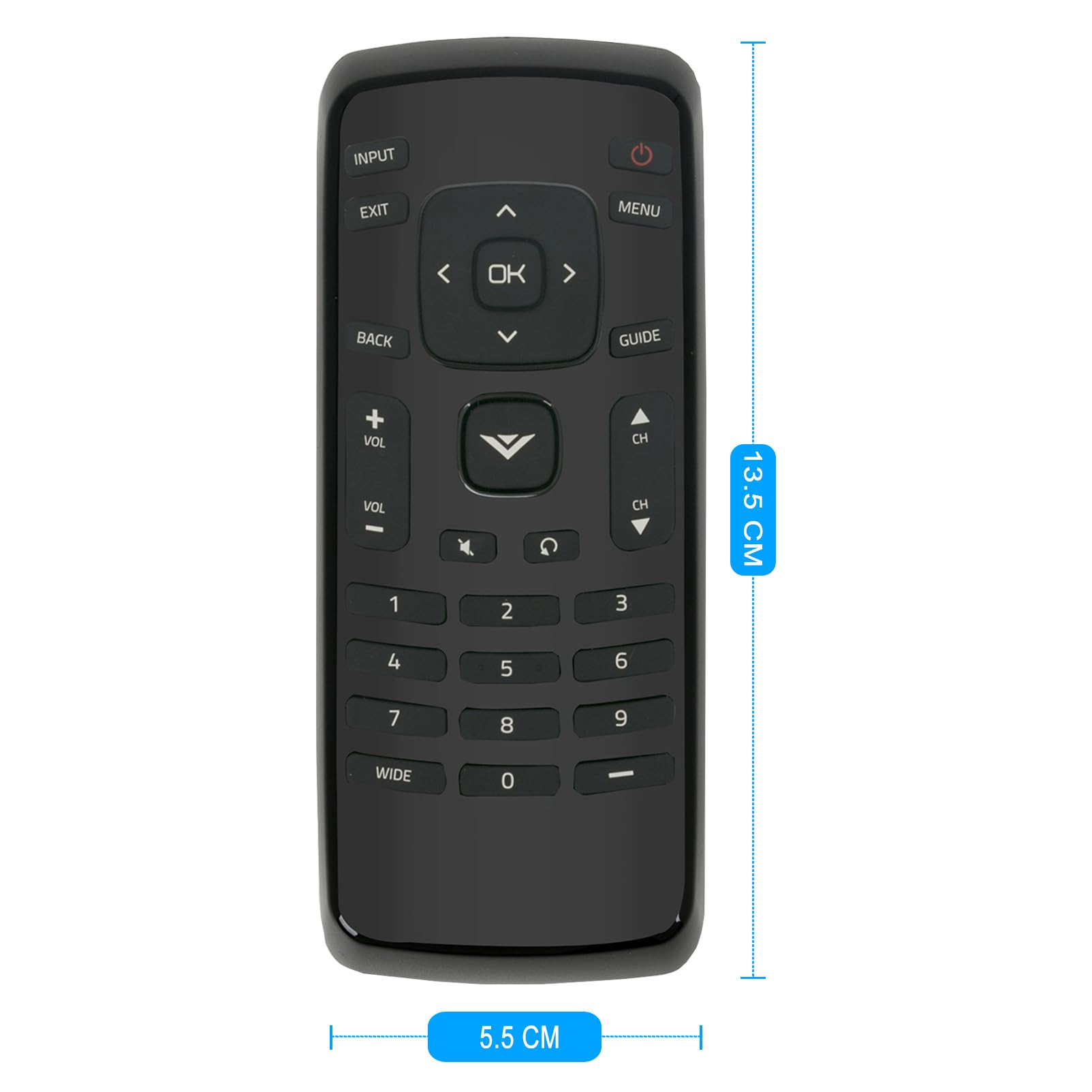 Amazon.com: XRT020 Replace Remote Control fit for VIZIO TV D32h-C0