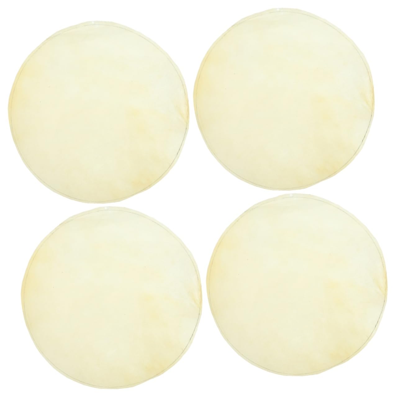 KESYOO Durable Drum Cover - Leather Drum Skin for Percussion Instruments - Ideal for Metal Drums Enhances Sound and Longevity 12 Inch Size