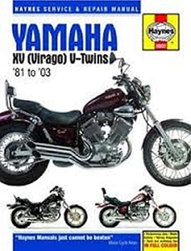 Yamaha XV (Virago) V-Twins '81 to '03 (Haynes Service & Repair Manual)