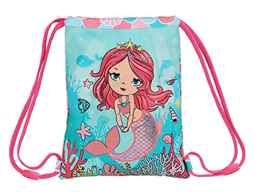 Safta 612023855 Saco Mochila Plano Cuerdas Glowlab