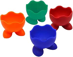 Cocotier Pour Oeuf Weiqiao® Coquetiers En Silicone Portable Forme De Sumo Antidérapant Kit Coquetier