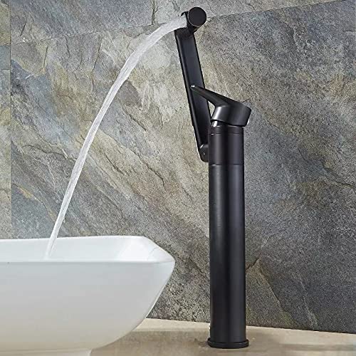 Mitigeur de salle de bain blanc haut au design architectural épuré - 7