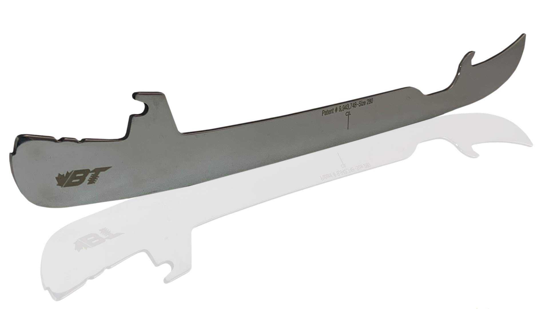 Replacement Hockey Skate Blades - Mirror Stainless - All Quick-Release Holders