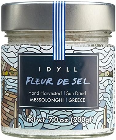 Idyll Fleur de Sel - Fine Sea Salt from Greece, 7oz