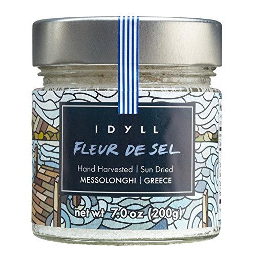 Idyll Fleur de Sel - Fine Sea Salt from Greece, 7oz
