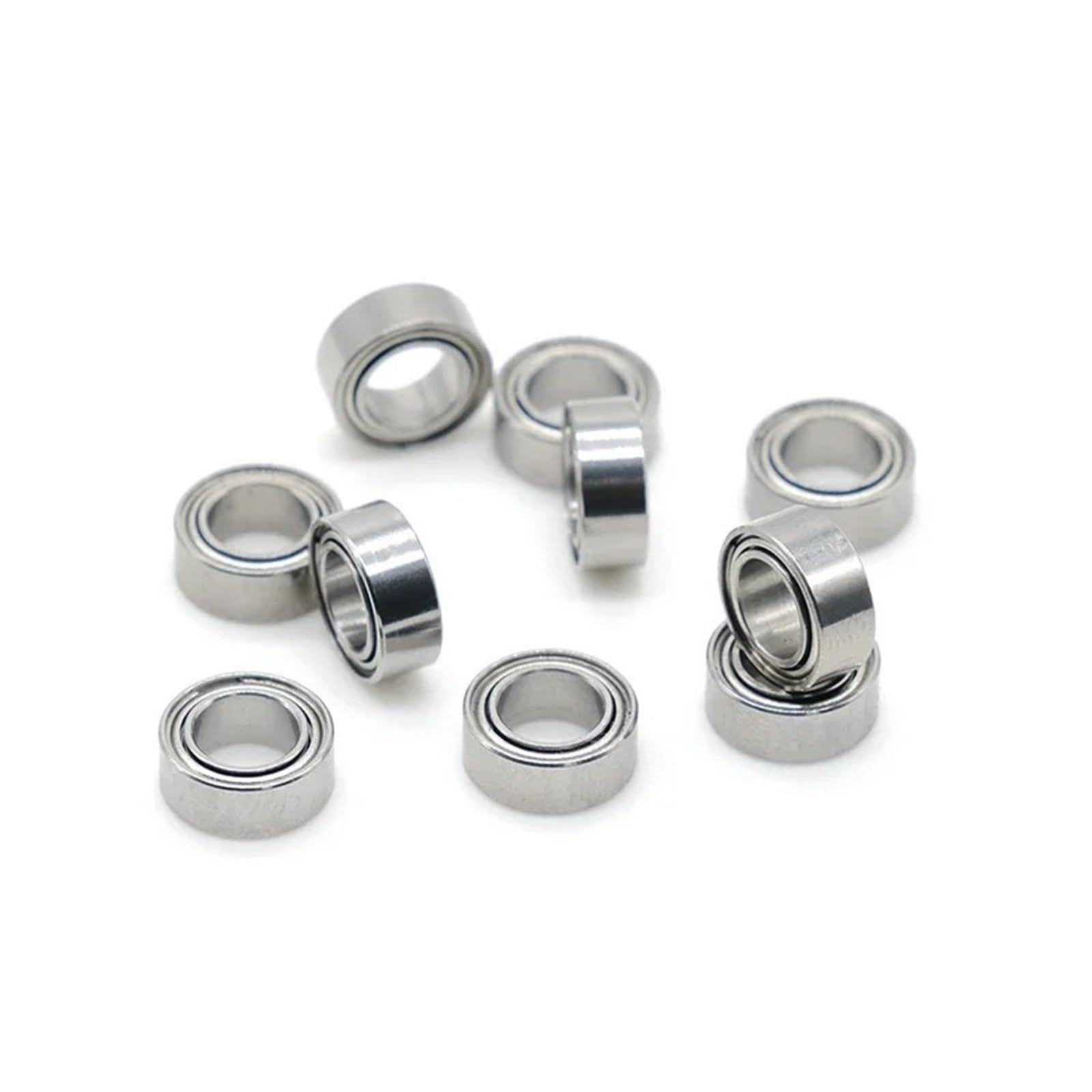 Rodamientos de bolas de acero inoxidable DDRI-5632ZZ R156ZZ SR156ZZ de 3/16 x 5/16 x 1/8 pulgadas (10 unidades)