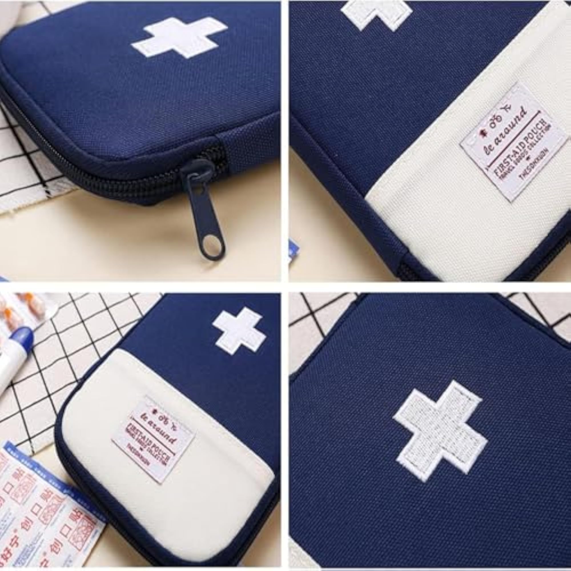 Mini Portable First Aid Pouch for Travel
