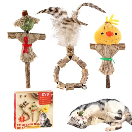 DYD Silvervine Katzenminze Spielzeug Set (3-teilig)