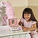Lucy Locket Enchanted Fairy Musical Jewelry Box for Children - Glittery Kids Music Box with Ring Holder