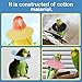 hokable 4Pack Bird Cone Collar, Anti-Grab Feather Plucking Wound Healing Safety Elizabethan Collar, Protective Recovery Cones for Budgerigar Cockatiel Lovebirds Cockatoo Parrots (XS)