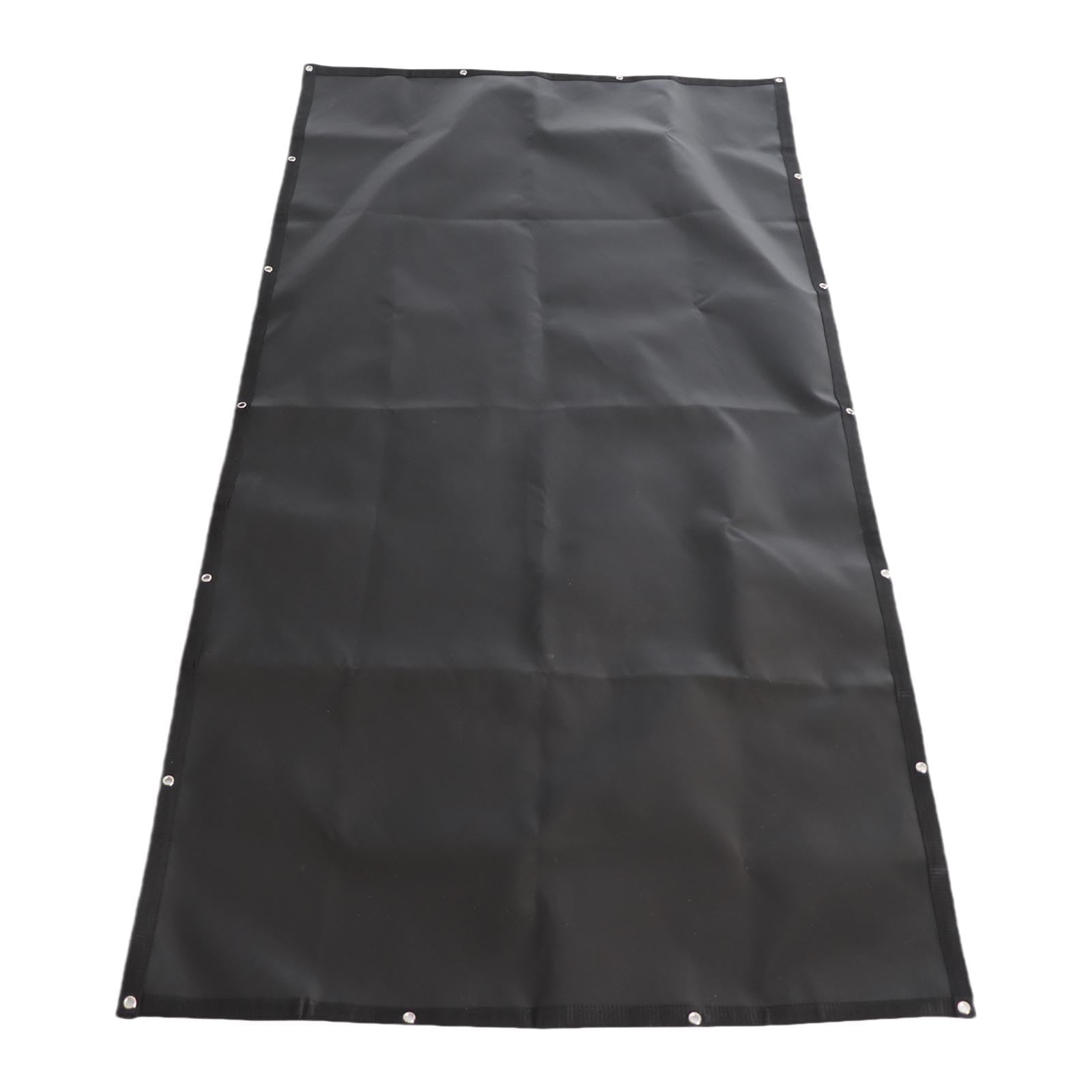 Estera térmica para Parrilla, esteras Debajo de la Parrilla, Protector de Valla de Parrilla de Fibra de Vidrio Resistente a la Lluvia e ignífugo, Protector de Cubierta de (3 * 6 pies)