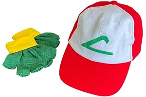 Ash Ketchum Hat and Gloves Set for Kids: A Journey to the World of Pokémon