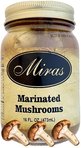 Miras Marinated Mushrooms 16oz Jar