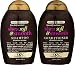 [ NEW COMBO] OGX Frizz-defy/Moisture SHEA SOFT & SMOOTH SHAMPOO + CONDITIONER 13 OUNCE EA Silicone-Free