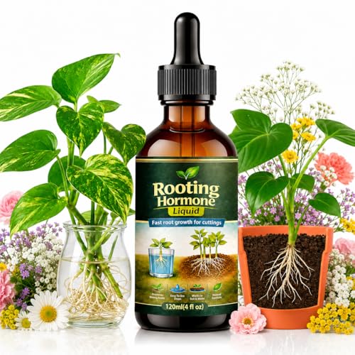 Root Drops for Plant Cuttings, Liquid Root Stimulator for Water a...