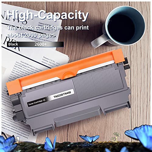 LOSMANN Compatible Toner Cartridge Replacement for Brother TN2220 for Brother DCP-7055 DCP-7055W DCP-7057 DCP-7060D DCP-7060N DCP-7065DN DCP-7070DW FAX-2840 HL-2130 HL-2132 HL-2135W (1 Black) - Image 3