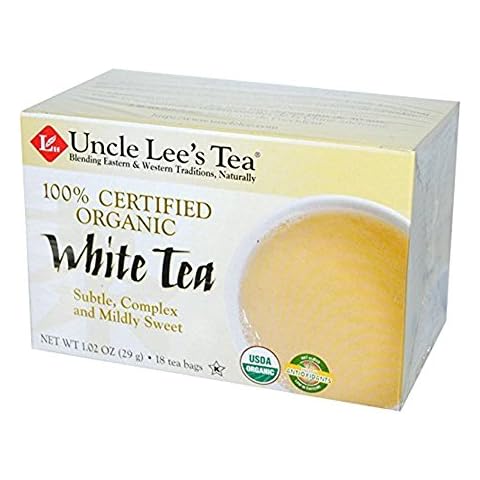 Uncle Lees Tea Organic White Tea - 18 Bags Cover