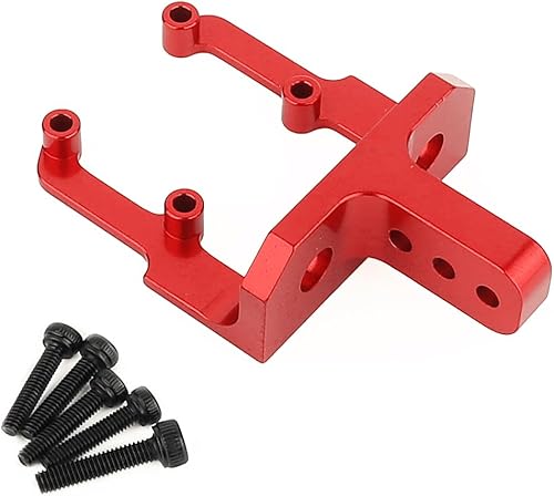 Miniatura 8 de ZXYRC Soporte de montaje servo de metal de aleación de aluminio Montaje elevado para 110 RC Crawler Car Axial SCX10 II 90046 AR44 y SCX10 Pro Axle