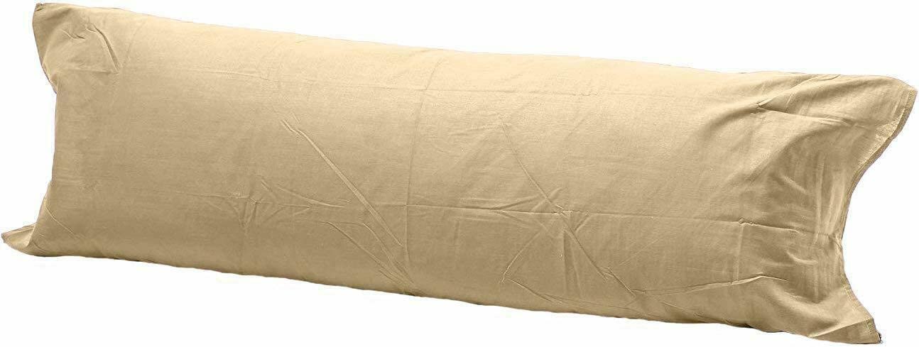 COMFY300 Bolster pillow with FREE Cover (Latte, 6ft(72"))