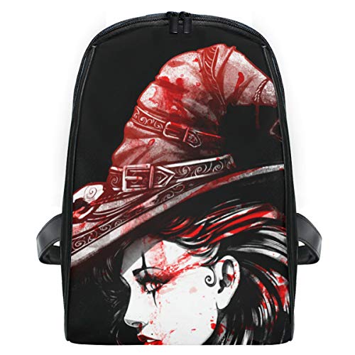 ELIENONO Mochilas Escolares Juveniles Chica Encantadora Sangre de Vampiro