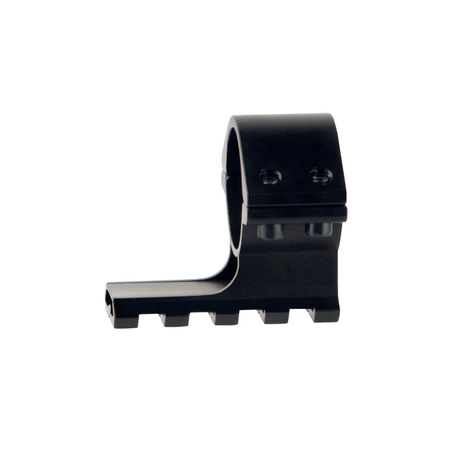 Supporto per barilotto per Binario 25,4 mm Adattatore per Anello per Binario con 20mm Weaver Picatinny Supporto per Binario Staffa Esterna Torcia elettrica Puntamento Staffa